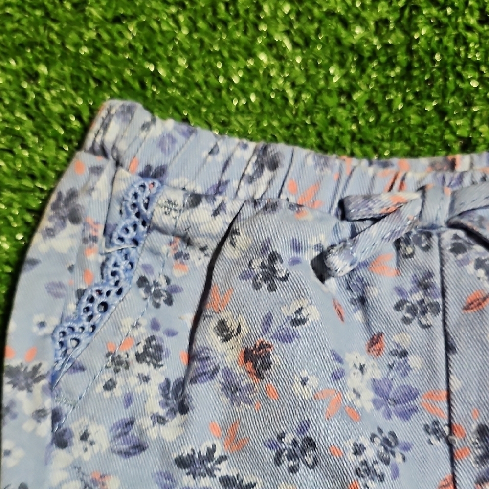 Floral Blue Kids Bottoms - Picture 4 of 5
